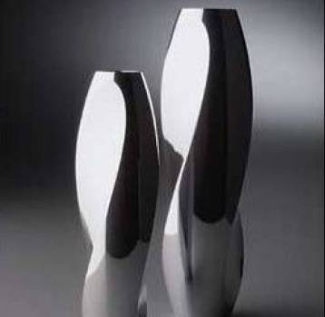 Nambé "Twist" Vases