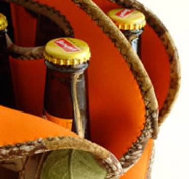 Six Pack Camo Tote