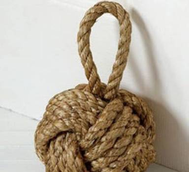 Rope Knot Door Stop