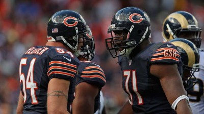 Israel Idonije Pranks Bears Rookies