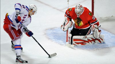 Hawks Rally to Beat Rangers