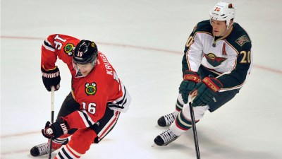 Hawks Take Game 1 in OT