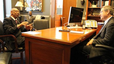 Kirk, Rush Discuss Gang Round-Up Plan