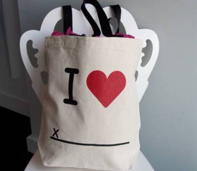 "I Heart" tote