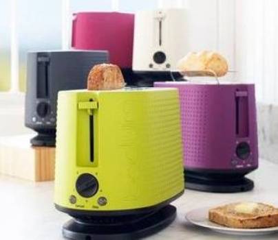 Candy-colored Toasters