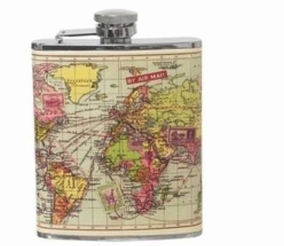 World Map Flask