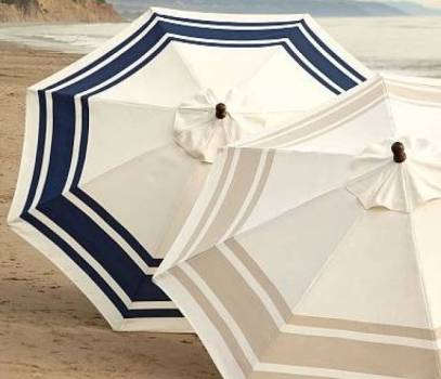 Hampshire Stripe Market Umbrella