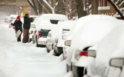 The City of Chicago's annual winter overnight parking ban begins Monday. The City of Chicago's annual winter overnight parking ban begins Monday.