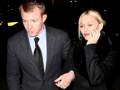 Madonna and Guy Ritchie bought themselves a one-way ticket to Splitsville.