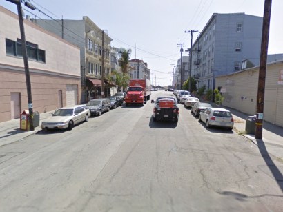 Near this quiet corner in San Francisco's dogpatch neighborhood, workers producing sex toys were allegedly getting shafted. Near this quiet corner in San Francisco's dogpatch neighborhood, workers producing sex toys were allegedly getting shafted.