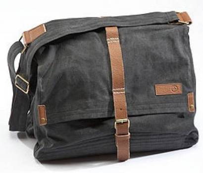 Original Penguin Canvas Saddle Bag
