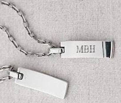 Hidden Message Dog Tag