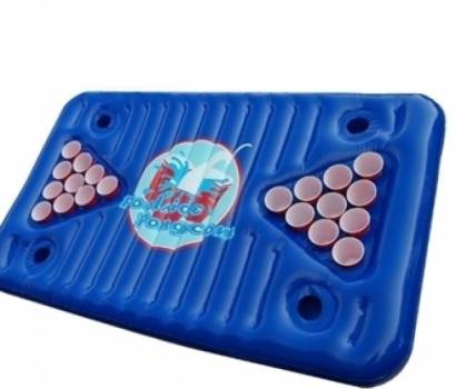 Inflatable Pool Beer Pong Table