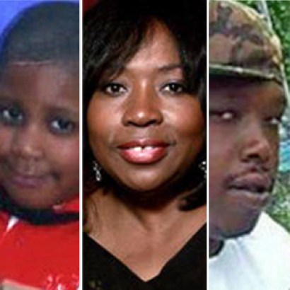 (L to R) Julian King, Darnell Donerson and Jason Hudson were killed Friday. Donerson and Hudson's bodies were found in the family's Englewood home, while Julian was discovered in an SUV on Chicago's West Side.