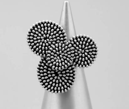 Zipper Flower Ring