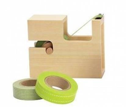 Wood Tape Dispenser