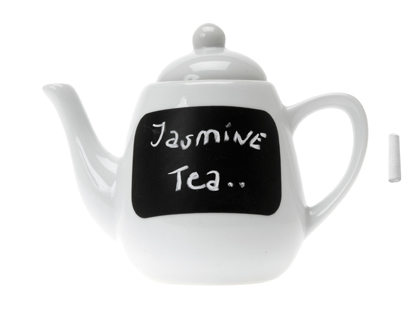 Say It With Chalk Cermaic Teapot