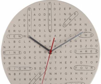 Word Search Clock