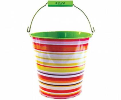 Candy Striped Bucket