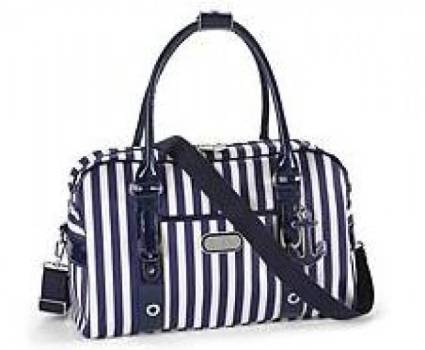 Stripes Boarding Tote
