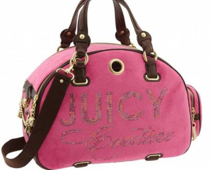 Juicy Couture Pet Bowler Bag