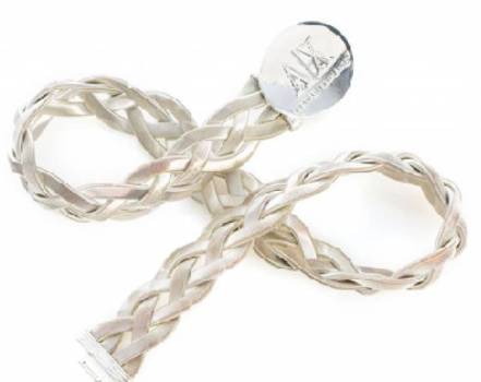 Braided Chain Belt