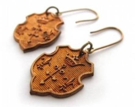 Royal Crest Earrings