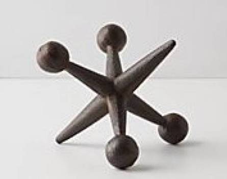 Cast Iron Jack Sculpture