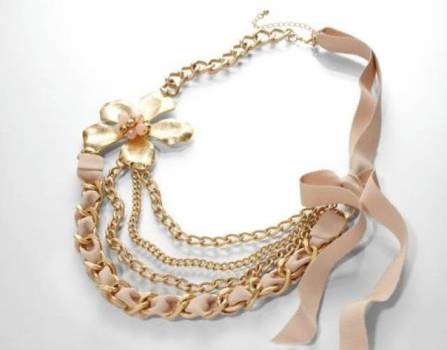 Gold Flower Necklace