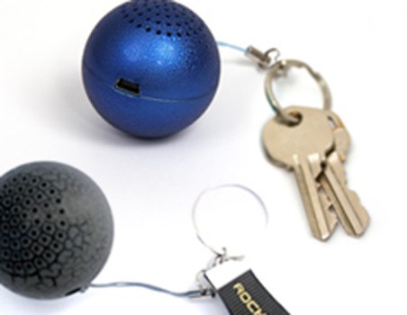 RockBoom Speaker Keychain