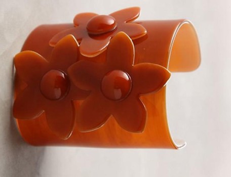 Fondant Flowers Cuff