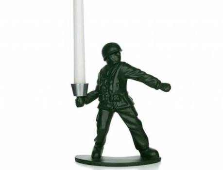 Soldier Candle Holder