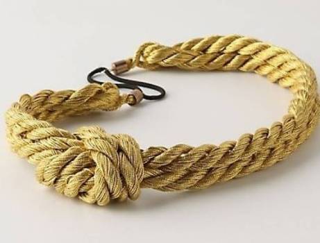 Golden Rope Headband