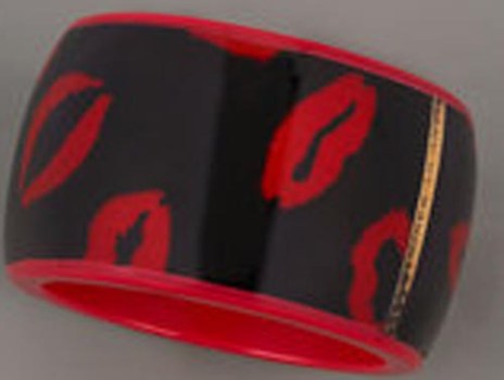 Sealed With a Kiss Bangle