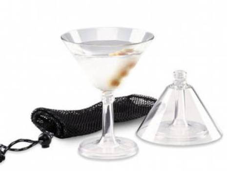Packable Martini Glasses
