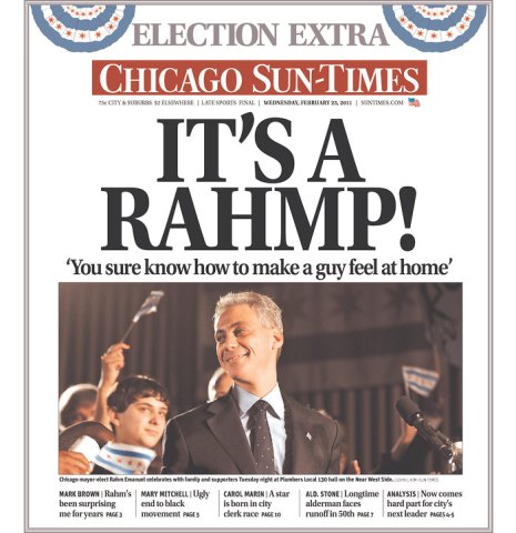 PHOTOS: Rahm's Win in the News