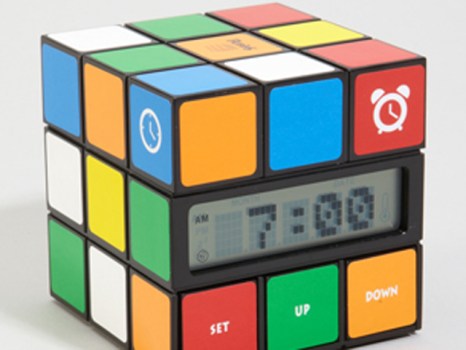 '80s Rubik's Cube Clock