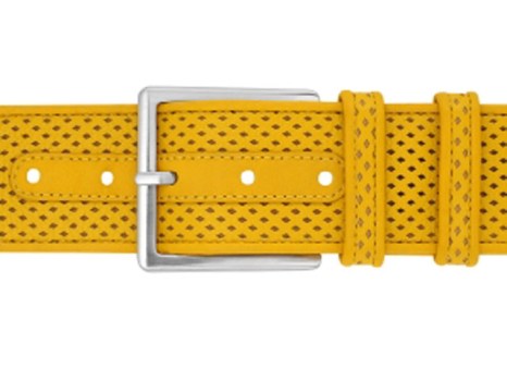 Perforated Leather Belt