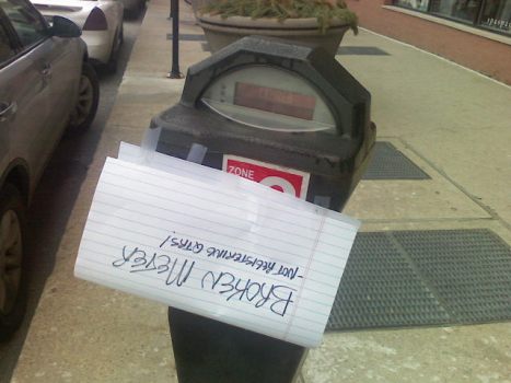 Parking Meter Failures