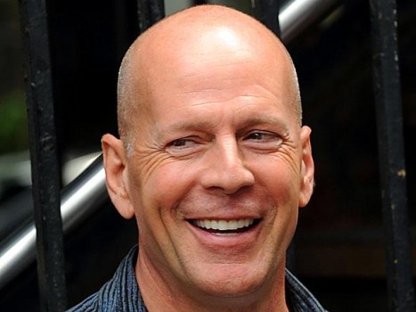 Bruce Willis Picking "Violet and Daisy"