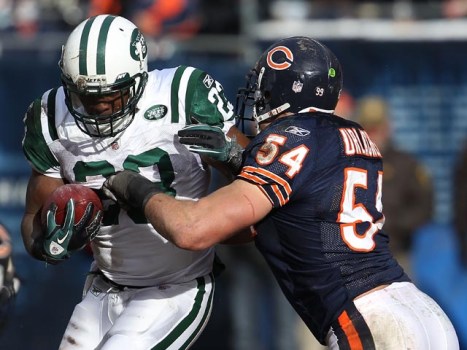 Urlacher the NFC Defensive Player of the Month
