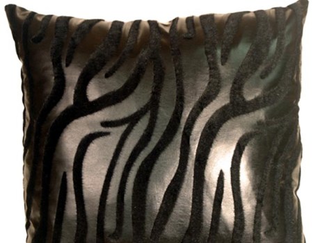 Black Tiger Pillow