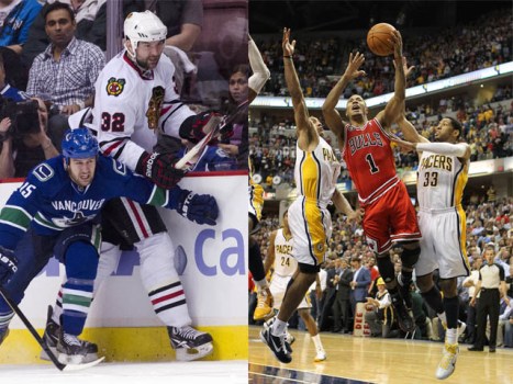 Blackhawks, Bulls Keep Cool in Face of Dirty Play