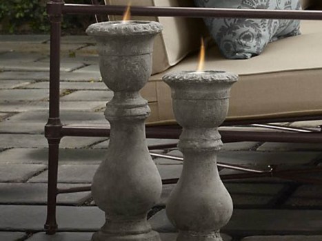 Balustrade Firepots