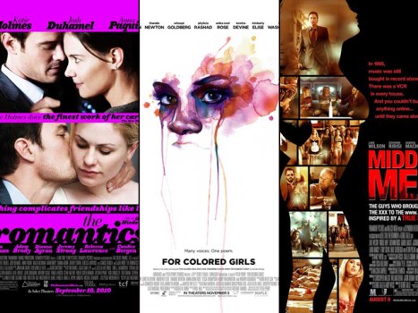 New on Home Video: "Romantics" "For Colored Girls" and "Middle Men"