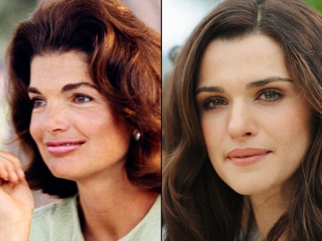 Rachel Weisz Donning Jackie Kennedy's Pillbox Hat