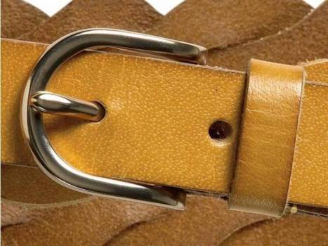  Cognac Leather Belt