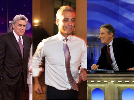 Late Night Hosts Laugh at Rahm
