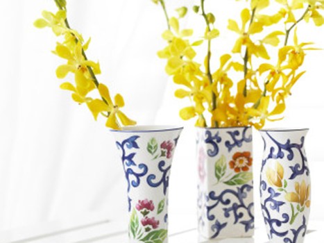Mandarin Bud Vase Set