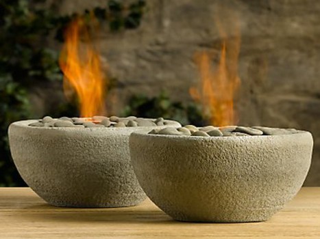 Mini River Rock Fire Bowl